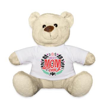 Beste Mutter aller Zeiten - Teddy - Weiß - Vorne