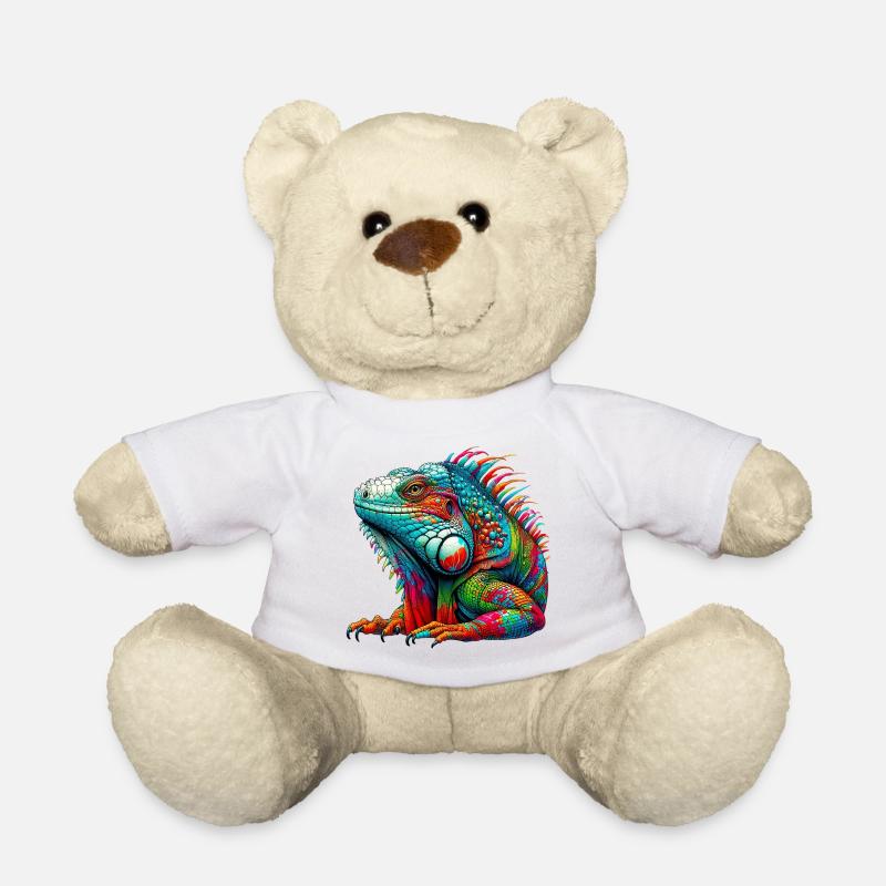 Leguan - Teddy - Weiß