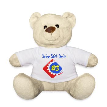 Seine Saint Denis - Nounours - blanc - Devant