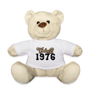 Vintage 1976 - Teddy - Weiß - Vorne