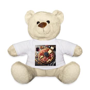 Serrano-Schinken und Käse - Teddy - Weiß - Vorne