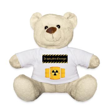 Ich bin voller Energie - Teddy - Weiß - Vorne