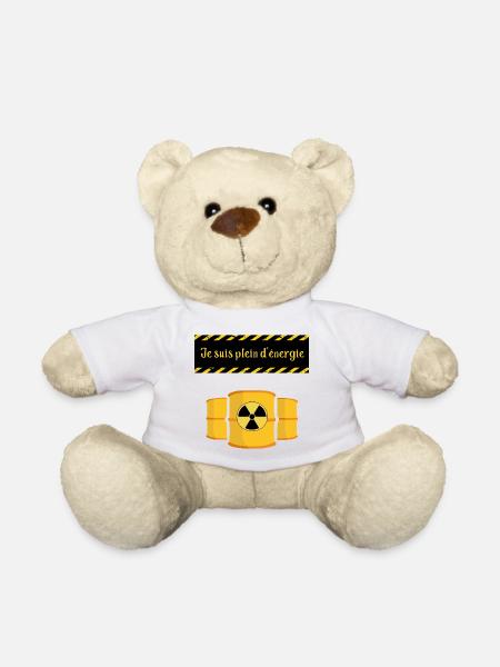 Je suis plein d'énergie - Nounours - blanc