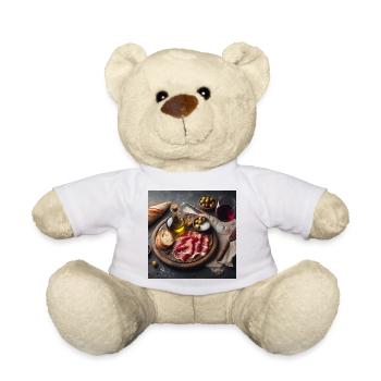 Schinkenplatte - Teddy - Weiß - Vorne