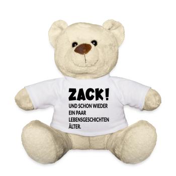 GEBURTSTAG - ÄLTER WERDEN - Teddy - Weiß - Vorne
