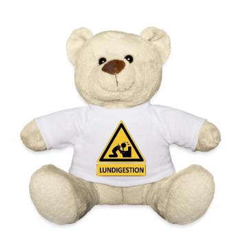 Lundigestion - Nounours - blanc - Devant