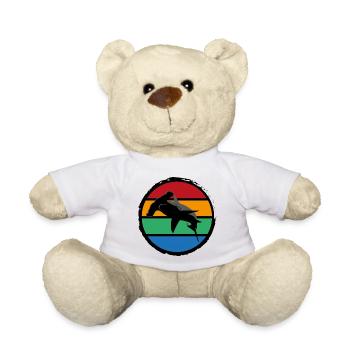 14 Hammerhai sunset - Teddy - Weiß - Vorne