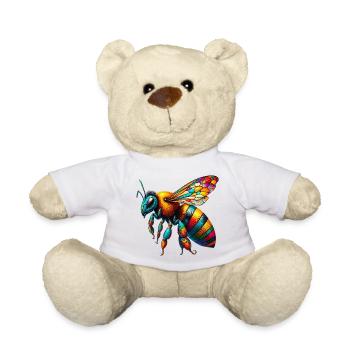 Abeille - Nounours - blanc - Devant