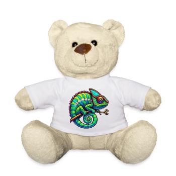 Chamäleon - Teddy - Weiß - Vorne