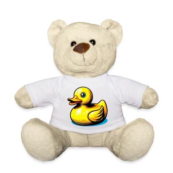 Caneton Canard Canard - Nounours - blanc - Devant