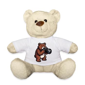 Shutterbear: The Wilderness Photographer - Teddy Bear - white - Front