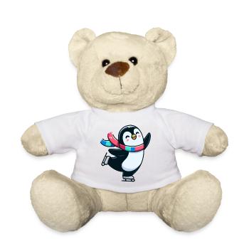 Winterwalzer-Pinguin: Die eisige Tänzerin - Teddy - Weiß - Vorne