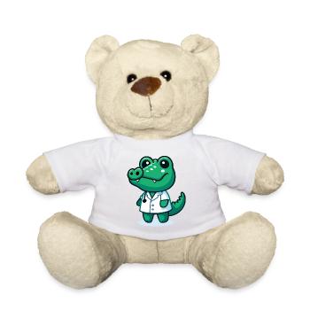 Doc Gator: The Swampland Healer - Teddy Bear - white - Front