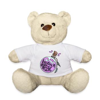 Believe in your magic - Teddy Bear - white - Front
