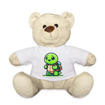 Trailblazer Turtle: Der Entdecker - Teddy - Weiß - Vorne