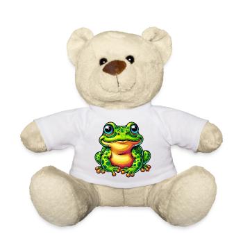 Frog - Teddy Bear - white - Front