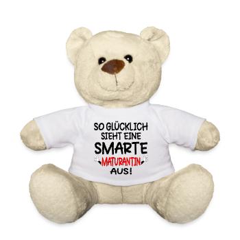 MATURA MATURANTIN GLÜCKLICH - Teddy - Weiß - Vorne