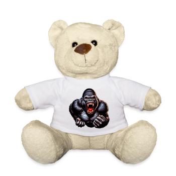 Gorille - Nounours - blanc - Devant
