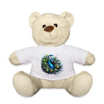 Paon - Nounours - blanc - Devant