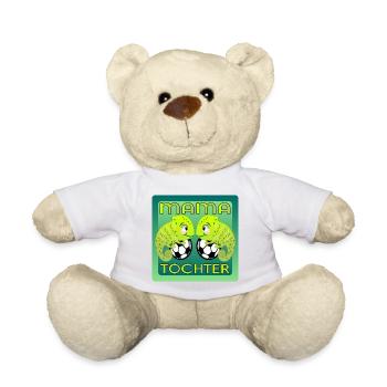 MUTTERTAG FUßBALL TOCHTER MAMA - Teddy - Weiß - Vorne