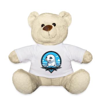 Small Seal Seals Sea - Teddy Bear - white - Front