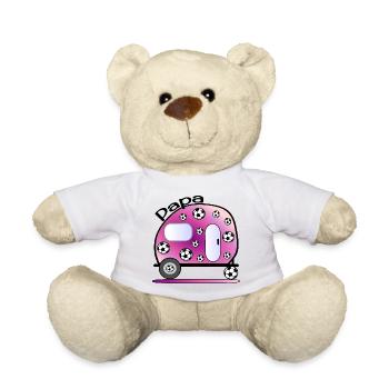 CAMPINGPLATZ - CAMPING PAPA - Teddy - Weiß - Vorne