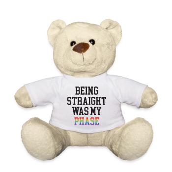 LGBT Pride Month - Hetero zu sein war meine Phase - Teddy - Weiß - Vorne