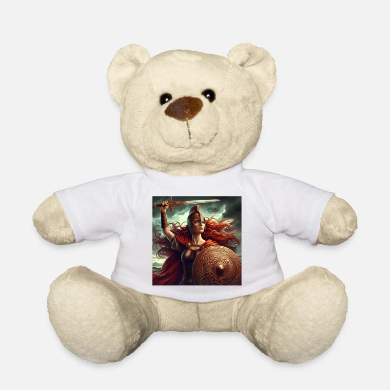 Guerrier celtique - Nounours - blanc