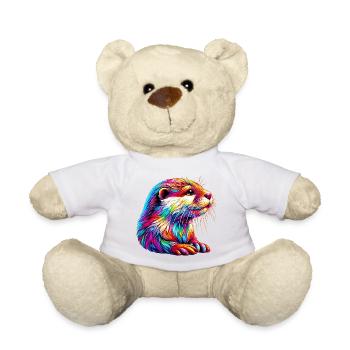 Otter - Teddy Bear - white - Front