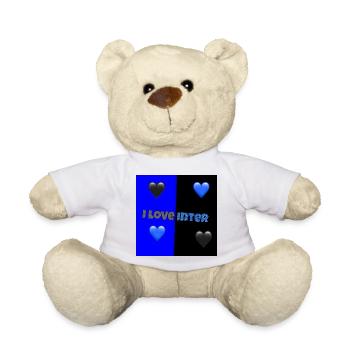 J’adore l’Inter - Nounours - blanc - Devant