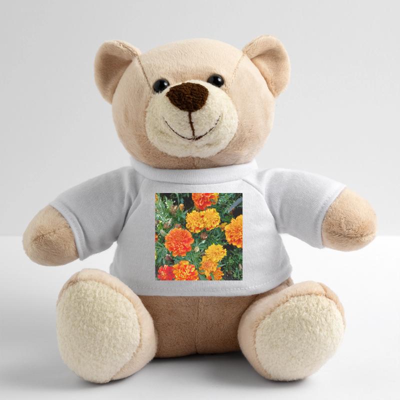 Jardin fleuri – Atmosphère colorée Nounours