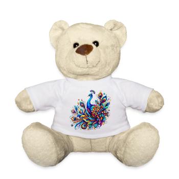 Paon - Nounours - blanc - Devant