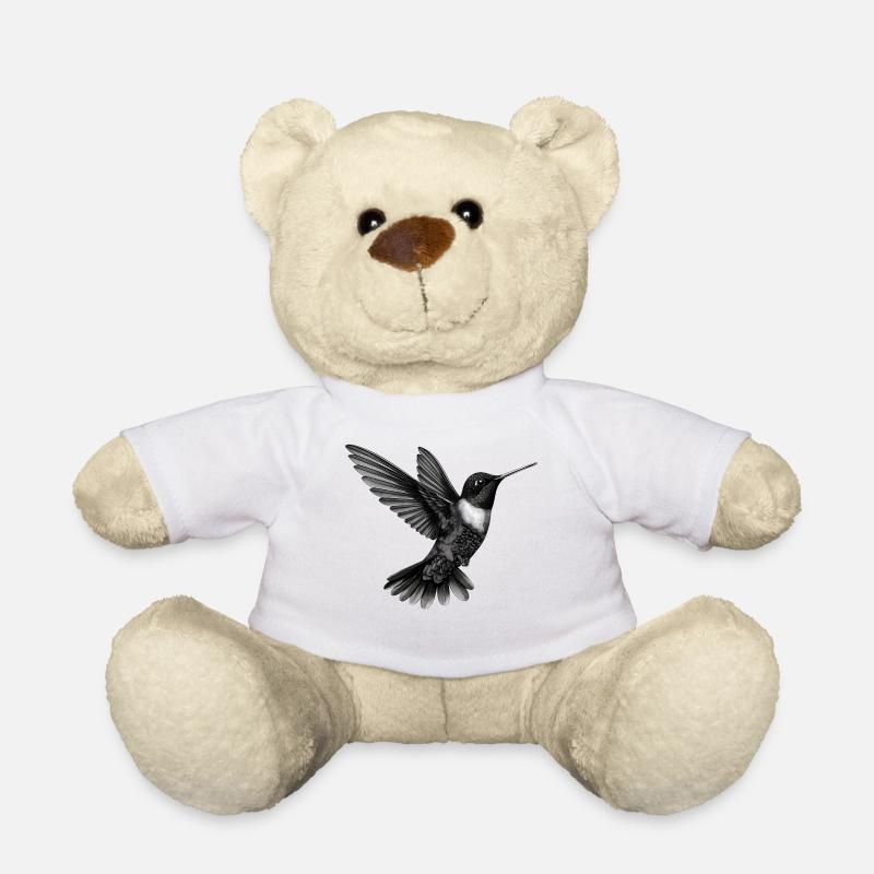 Kolibri | Hummingbird - Teddy - Weiß