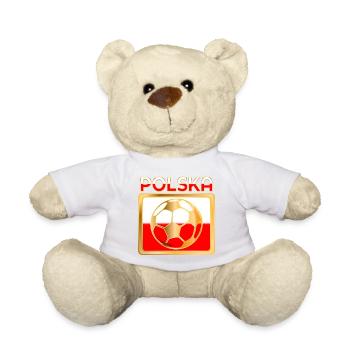 Football Poland - Teddy Bear - white - Front