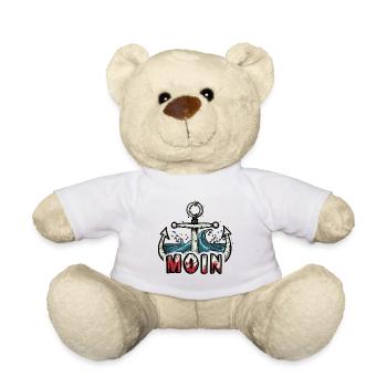 Anchor Shafts MOIN Design - Teddy Bear - white - Front