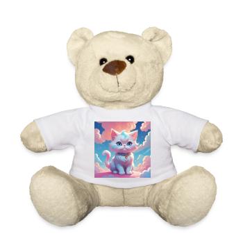 Kitten - Teddy Bear - white - Front