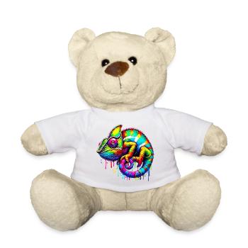 Chameleon - Teddy Bear - white - Front