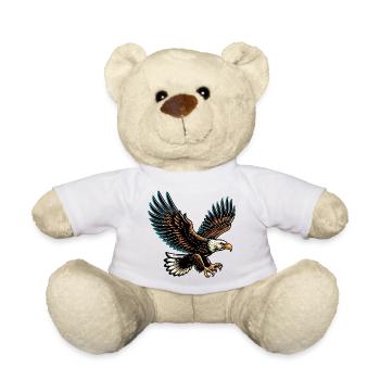 Eagle - Teddy Bear - white - Front