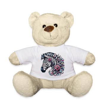 Zebra - Teddy - Weiß - Vorne