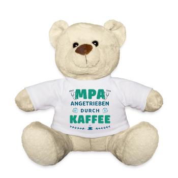 Medical Practice Assistant | Mpa | Coffee - Teddy Bear - white - Front