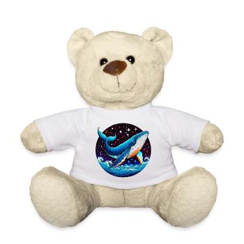 Whale - Teddy Bear - white - Front