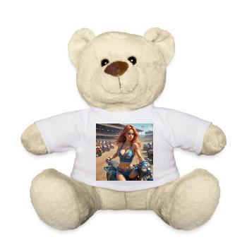 Dirt Track Diva - Teddy - Weiß - Vorne