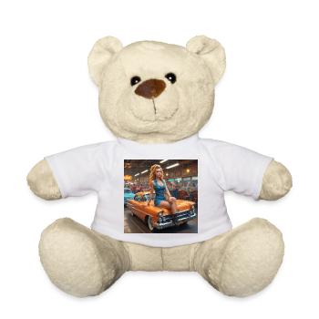 Pinup Car Diner - Teddy - Weiß - Vorne