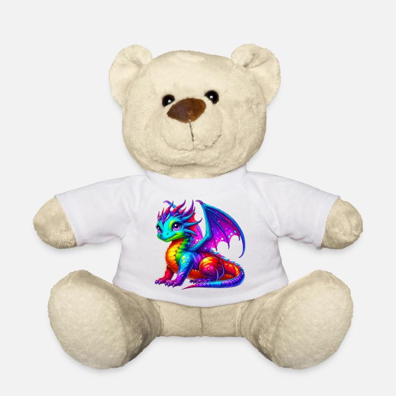 Dragon - Nounours - blanc