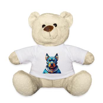 Cao De Castro Laboreiro Race Chien Dessin Animé Kawaii - Nounours - blanc - Devant