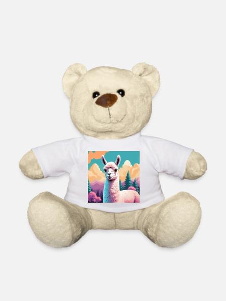 Lama - Teddy - Weiß