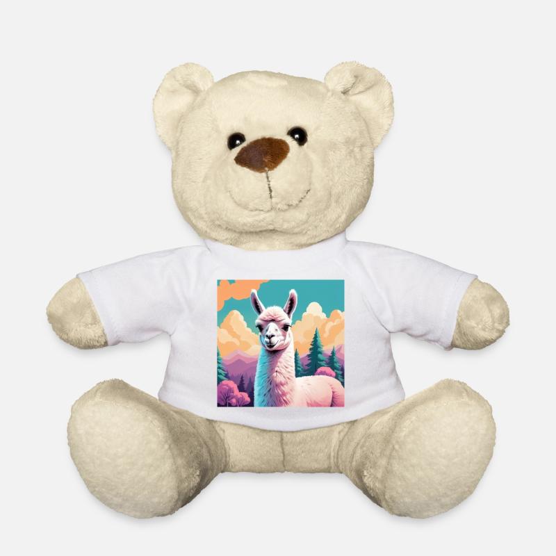 Lama - Teddy - Weiß