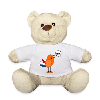 DANKE NIEDERLÄNDISCH HOLLAND - Teddy - Weiß - Vorne