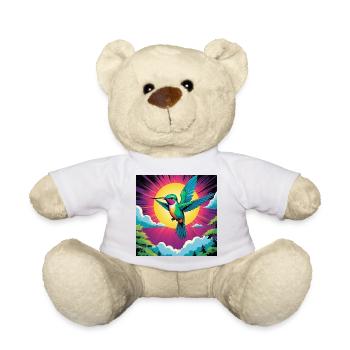 Hummingbird - Teddy Bear - white - Front