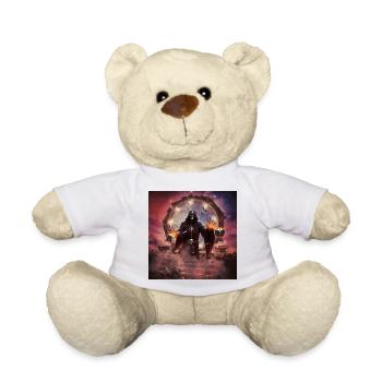 Faszinierende und mystische Kulisse eines Skeletts - Teddy - Weiß - Vorne